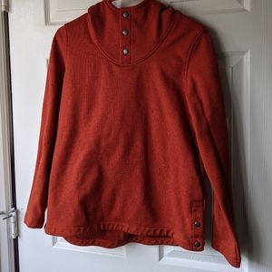 North Face High Neck Knit Stitch Hoodie